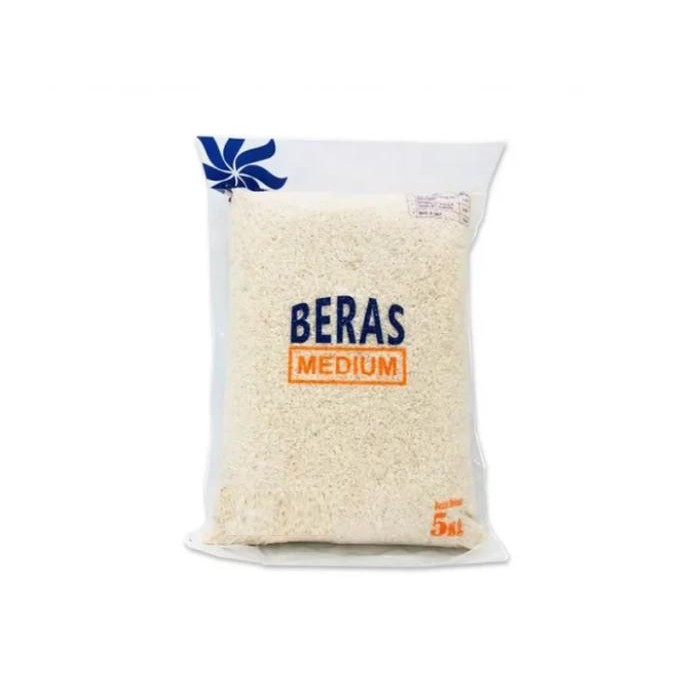 

Beras Kemasan 5kg Medium