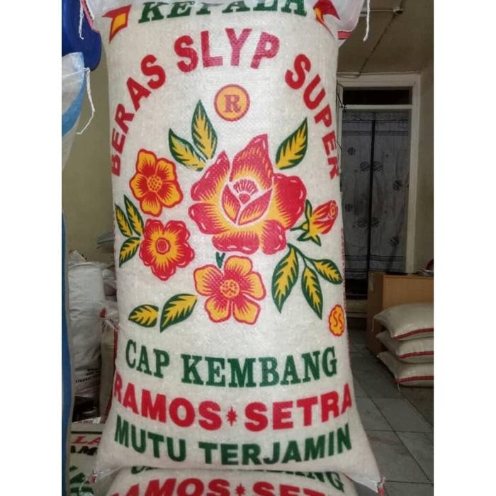 

Beras Pulen Setra Ramos cap Kembang