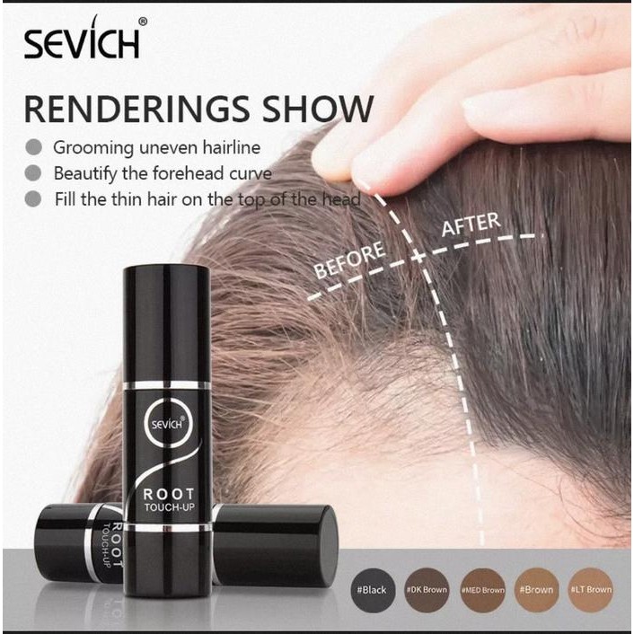 HAIR CONCEALER PEN - Instant Hairline Tou Up - Hairline Powder