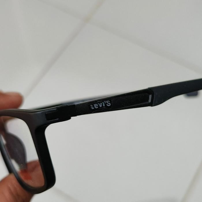 Frame Kacamata Pria Levis All Black Gratisongkir