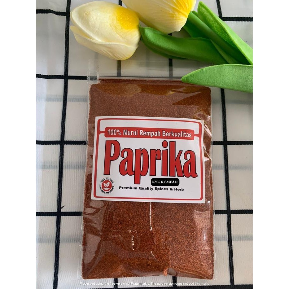 

(Serba 9000) Paprika Bubuk Murni Msr [50 Gram] Spices Powder