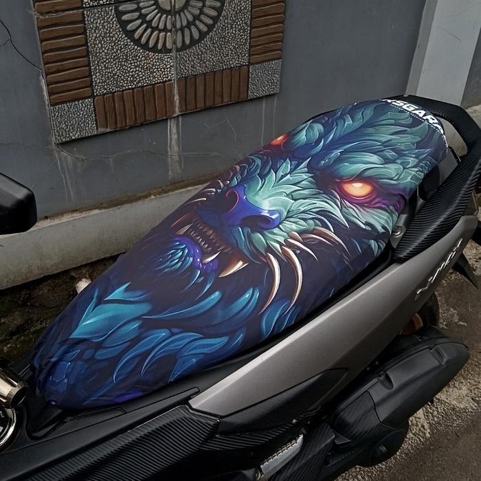Sarung Jok / Cover Jok Motor Aerox Vario Nmax Anti Kucing Anti Air