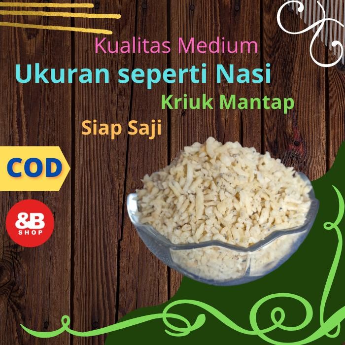 

Ikan Teri Krispi Medium Kemasan Mini Camilan Khas Madura