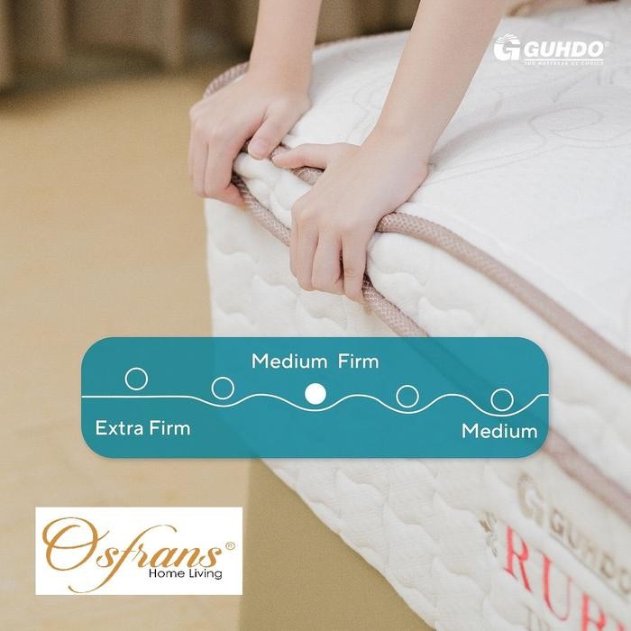 Guhdo Springbed Latex Ruby Dream - 180x200 - Hanya Kasur / Mattress