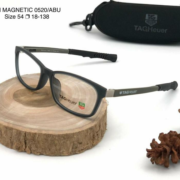 Frame Kacamata Sport Tag Heuer Magnet Pria Wanita Gratisongkir