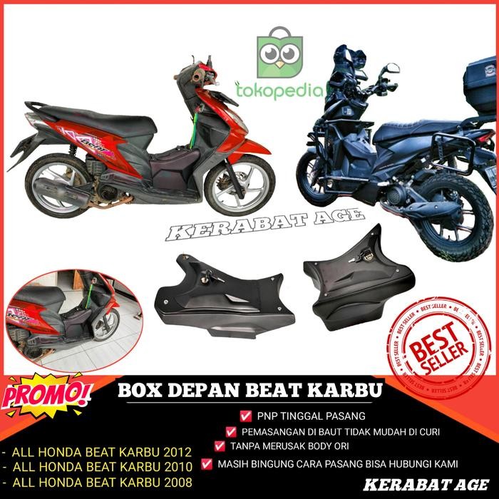 Box Depan Tengah Motor Beat Karbu Aksesoris Variasi Custom #Gratisongkir