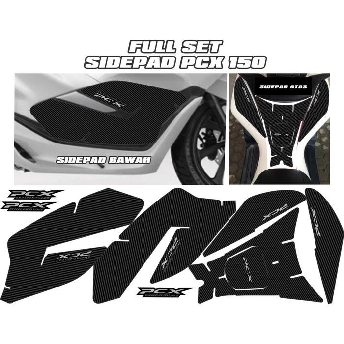 (Allthebest) Sticker Tankpad Sidepad Full Set Honda Pcx 150 ALL HONDA PCX 150
