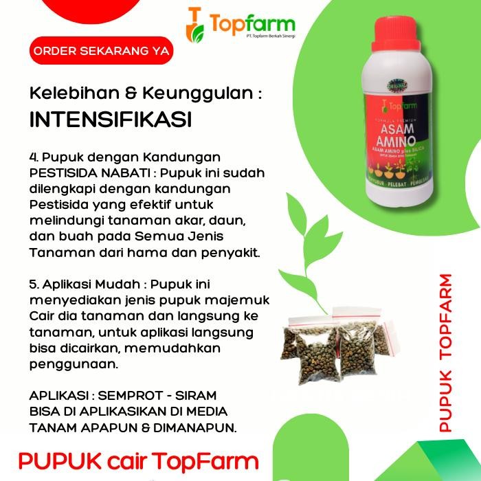 Pupuk Asam Amino Cair / Asam Amino Pertanian / Asam Amino Nutrisi Tanaman / Pupuk Asam Amino Super /