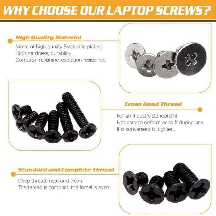 Baut Laptop Asus Acer Dell Lenovo Toshiba 360 Pcs Universal Laptop