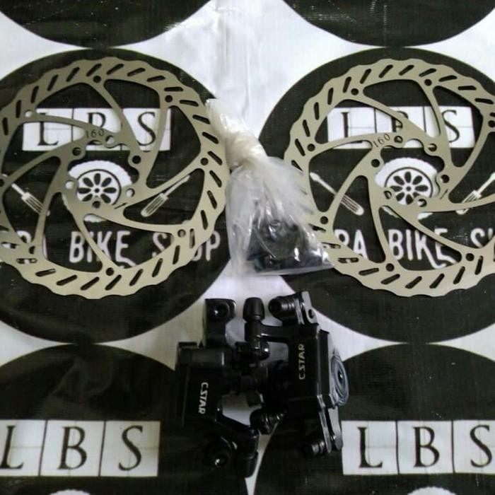 Paling Laris Rem Cakram Disc Brake Cstar Bx-350 L Disc Brake Mekanik Cstar Bx-350