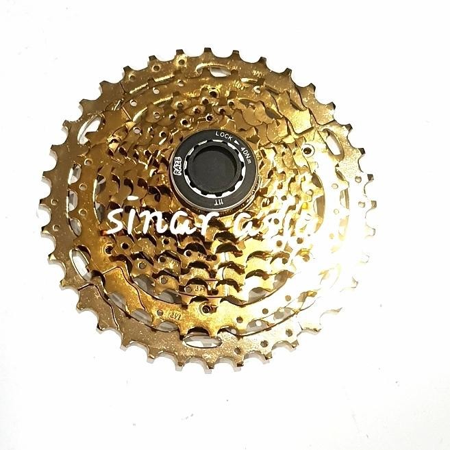 Limited Sprocket Freewheel Raze Gold 8 9 10 11Speed 36T