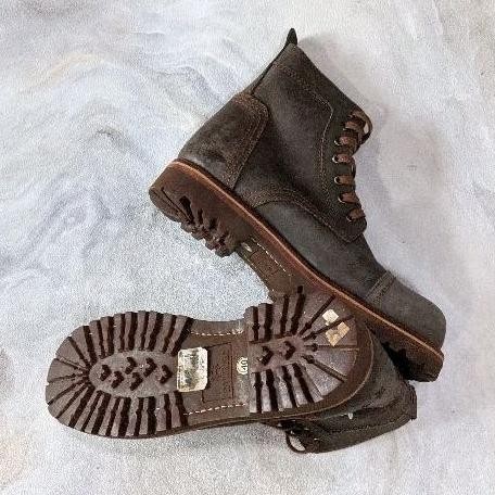 [Ready Stock] Sepatu Booth Spyderbilt Original - Size 40 Besar -