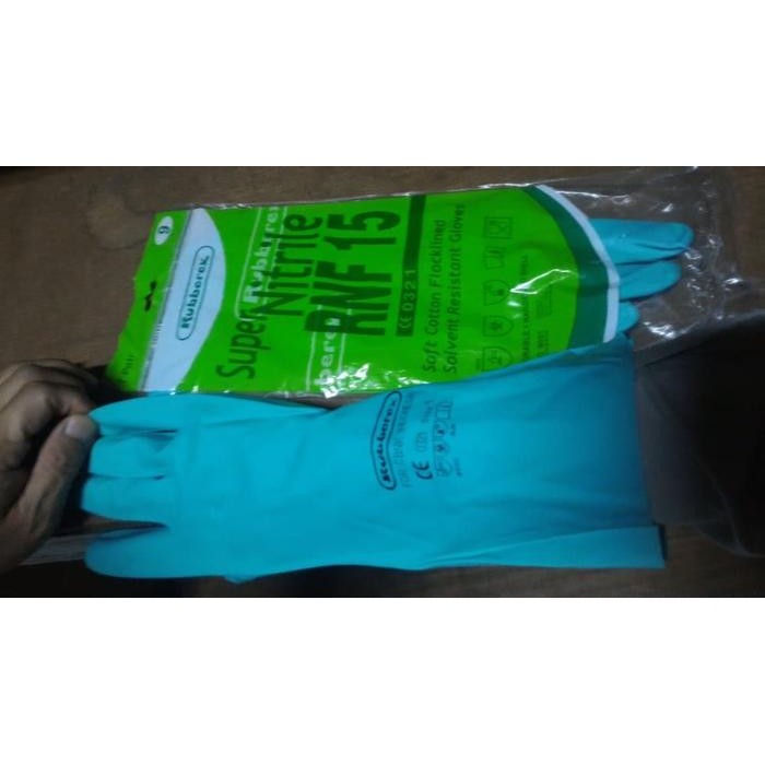 Allthebest SARUNG TANGAN KARET RUBBEREX SUPER NITRILLE RNF 15/SUPERNITRILLE RNF15