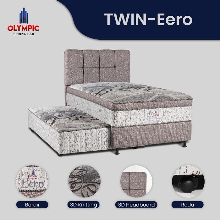 olympic 2in1 twin eero 120 x 200 spring bed full set