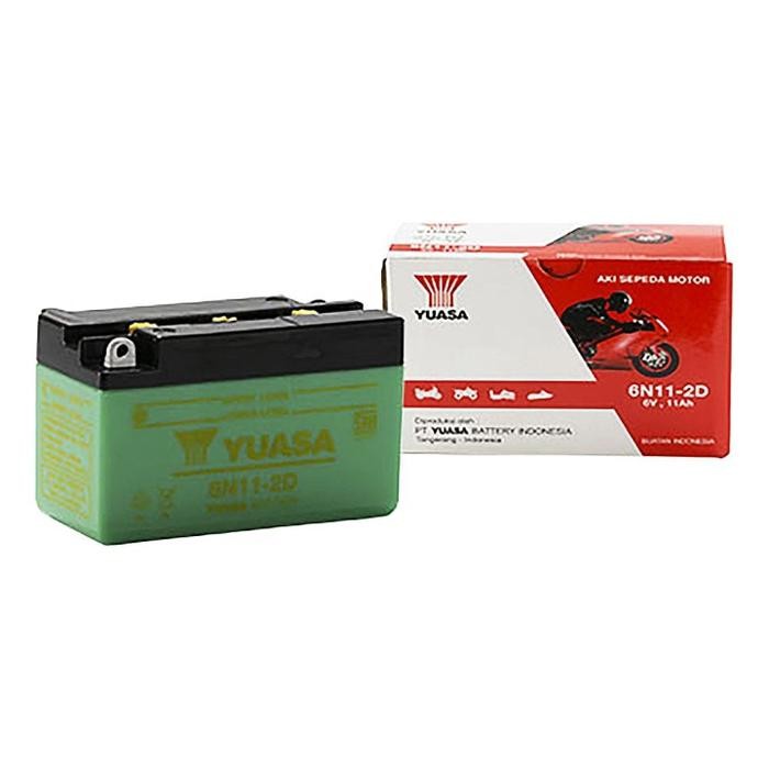 Yuasa Aki Basah Honda-Yamaha 6N11-2D Motorcycle