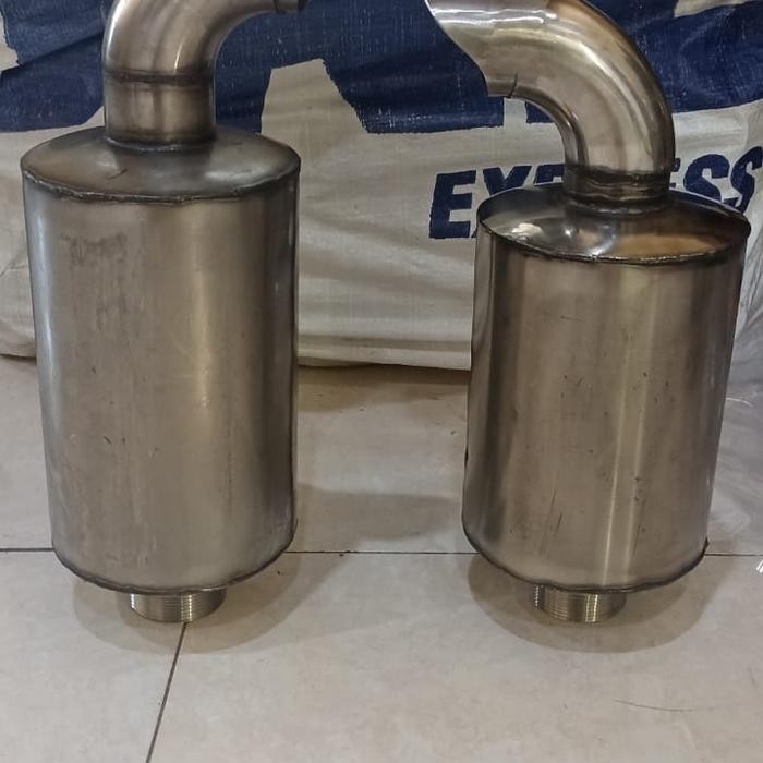 knalpot diesel dongfeng stainless 16-24pk