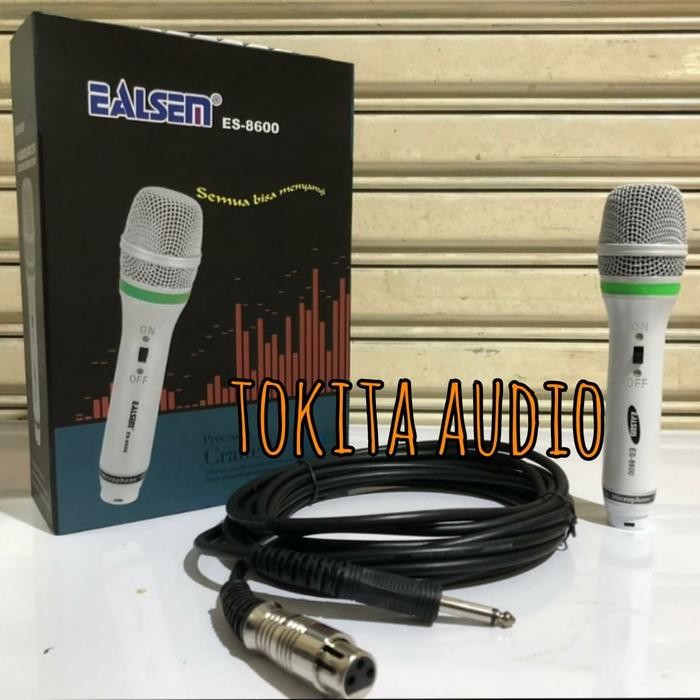 MIC KABEL EALSEM ES8600 MICROPHONE EALSEM ES 8600 FREE KABEL