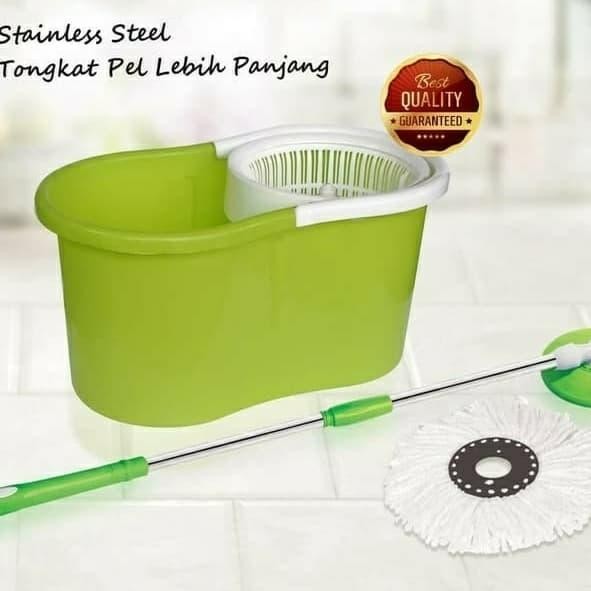 Pel Putar Lantai mirip Bolde+Tempat/Spin Mop/Alat Pel Lantai Putar