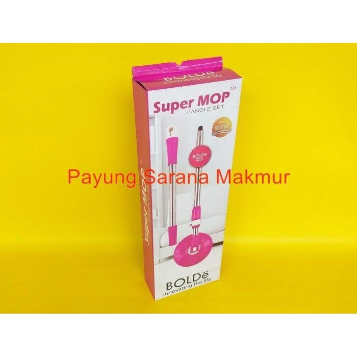 Super Mop Bolde Handle Set / Gagang Super Mop Bolde
