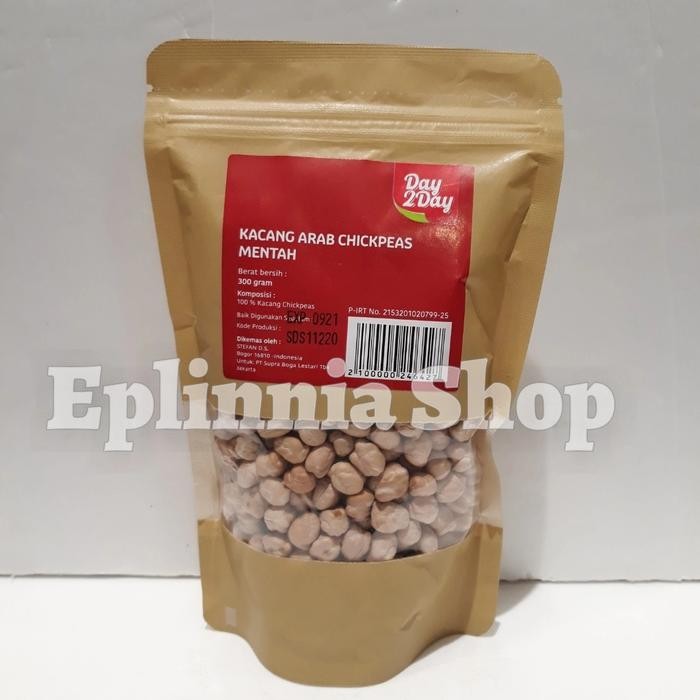 

Day 2 Day Kacang Arab Chickpeas Mentah 300 Gr