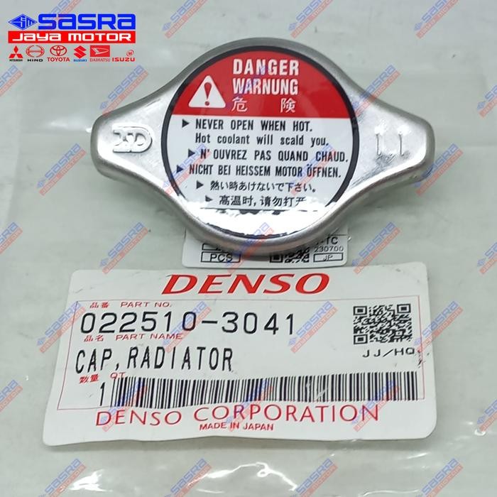 Tutup Radiator DENSO ORI 1.1 Bar 3041 Model Kuping Lebar - Radiator Cap DSO.022510-3041 #sja