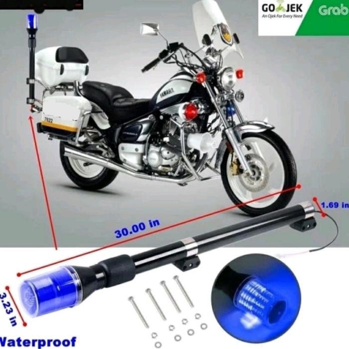 echo Strobo patwal motor model stik tiang