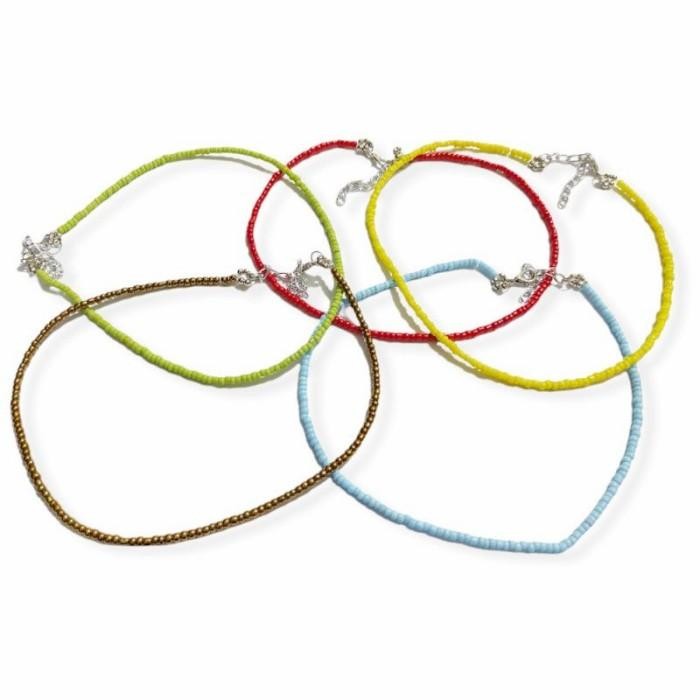 Kalung Choker Beads Bohemian Boho Style Summer Ethnic Necklace Fashion