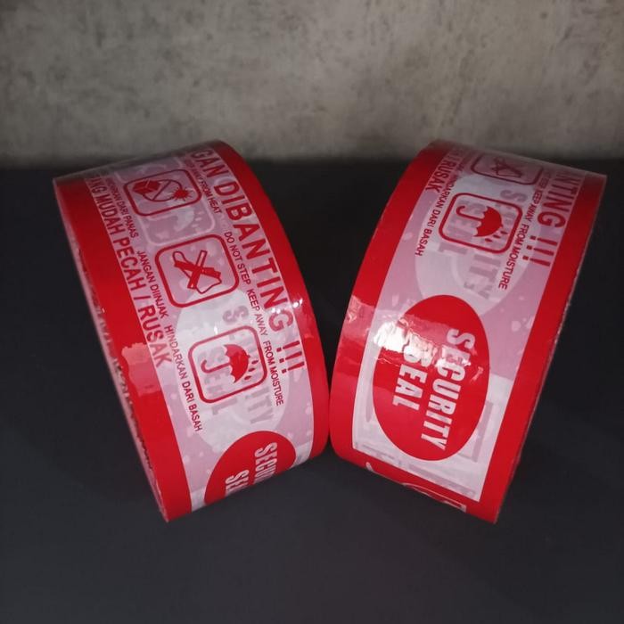 

pene Lakban FRAGILE, 2 inch/4,8cm, 90 yard/80 M/SATUAN - SIX TAPES