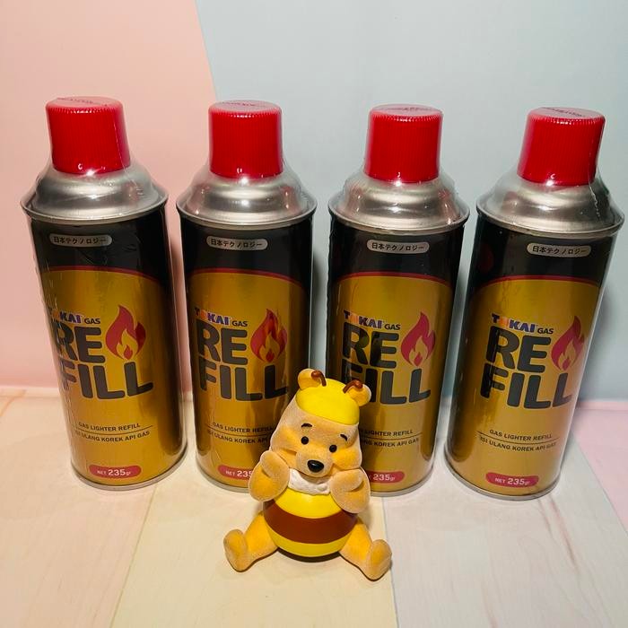 Allthebest Tokai gas refill korek api / tokai gas isi ulang korek Original