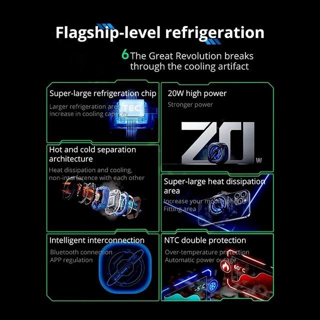[Allthebest] Black Shark Magcooler 3 Pro Magnetic Cooler Phone Gaming Funcooler