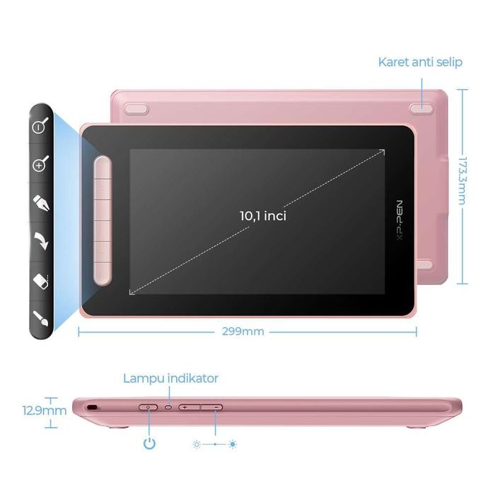 [Allthebest] XPPen Artist 10 (2nd gen) Drawing Display Pen Display - 10.1 inch