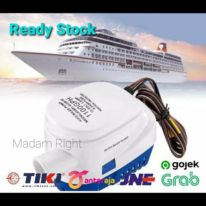 Auto Bilge Pump Boat Automatic Bilge Pump 12V 1100 GPH