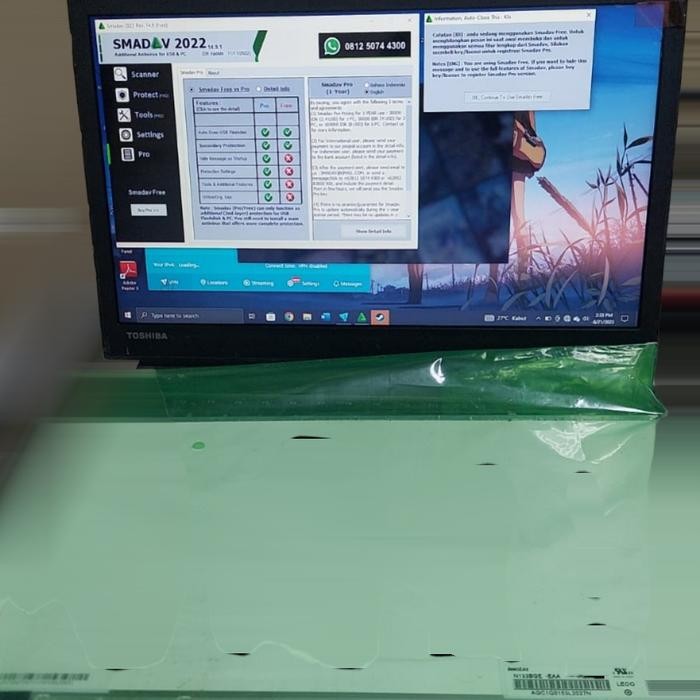 Lcd Led Laptop Toshiba Dynabook R634/M 13.3 slim pin 30 HD no breket