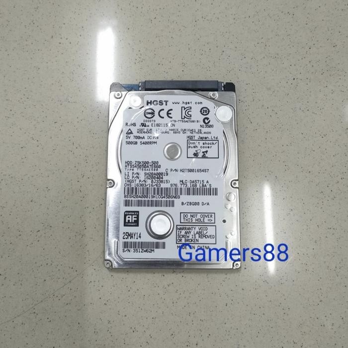 Hardisk HDD Hitachi 320GB Internal Laptop Harddisk 2.5" Notebook