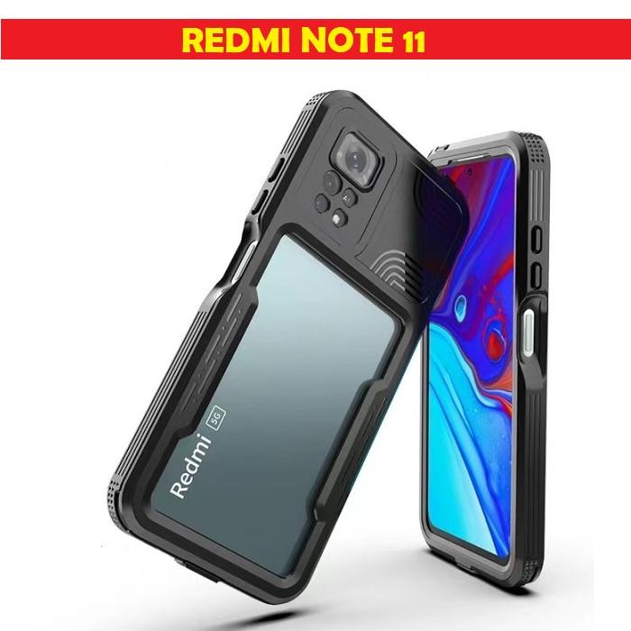 REDMI NOTE 11 HYBRID CASE BUMPER ARMOR WATERPROOF CASING FULL COVER