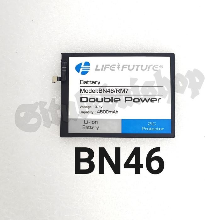 BATERAI XIAOMI REDMI NOTE 8 BN46 BN 46 DOUBLE POWER IC LF BATTERY