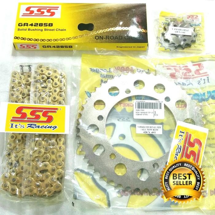 Gear Set Sss Yamaha Xsr 155/ Gearset Girset Yamaha Mt15 Mt 15