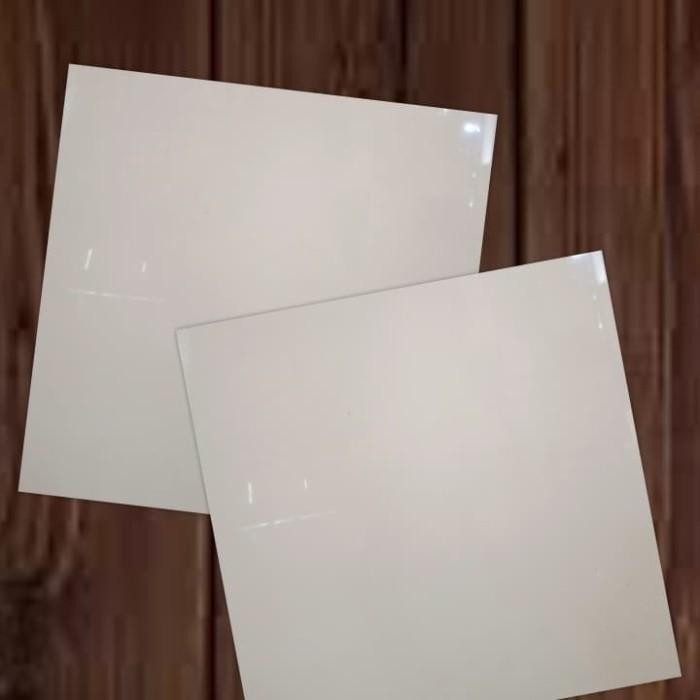 (Expert) granit lantai 60x60 cream polos Garuda Porcelain