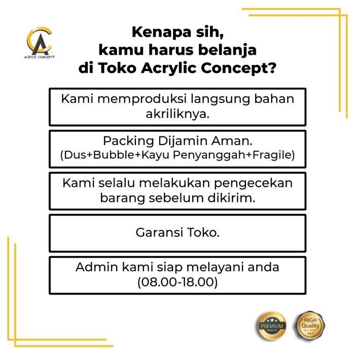 (Expert) AKRILIK LEMBARAN / ACRYLIC LEMBARAN UKURAN 122CM X 244CM