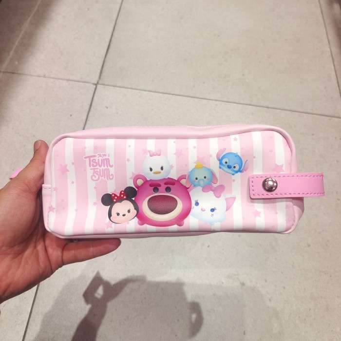 

Kotak Pensil MINISO Disney Tsum Tsum Pen Bag Pencil Case MINISO Tempat Pensil TSUMTSUM Disney