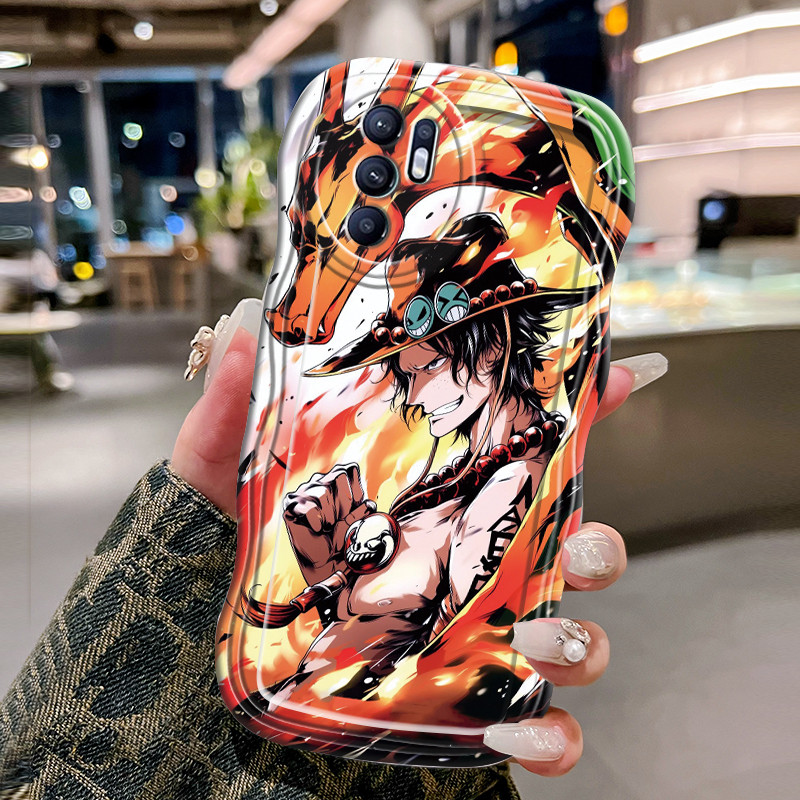 Casing Hp Untuk OPPO Reno 6 4G Reno 6 5G Case Casing Kesing pelindung silikon Softcase gelombang bar