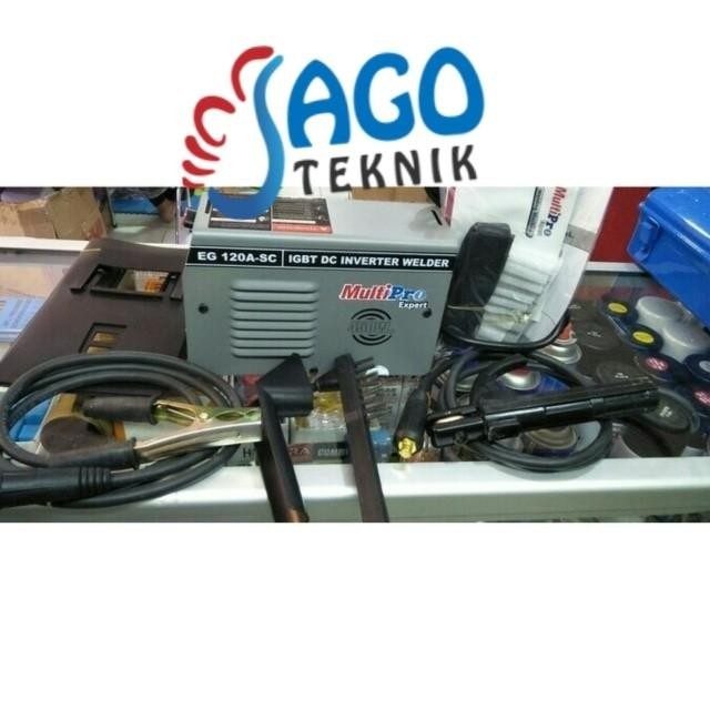 Expert Mesin Las Inverter Listrik 450 WATT Multipro EG120 A SC / EG 120A SC