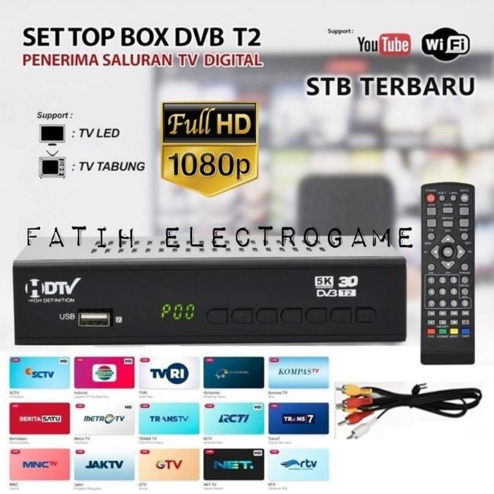(Expert) Stb Dvb T2 / Setop Box Tv Digital / Set top Box Tv digital