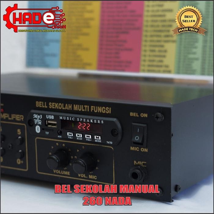 (Expert) BEL SEKOLAH MANUAL 260NADA