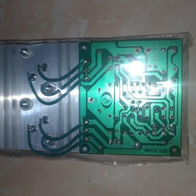 (Expert) Kit ocl mono 150 watt jengkol 2n3055 mj2955 ( 340 )