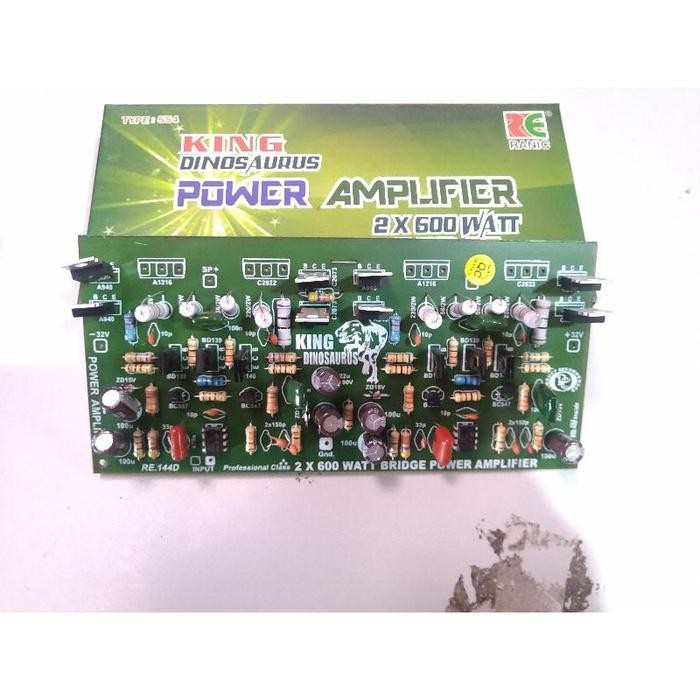(Expert) Kit Driver Power Amplifier BTL Bridge 2X600 Watt Mono