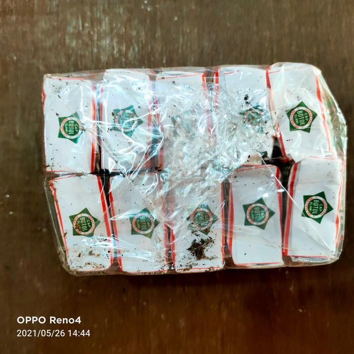 

Teh bubuk Cap Botol hijau 1 PAC isi 10 pcs 8 gram
