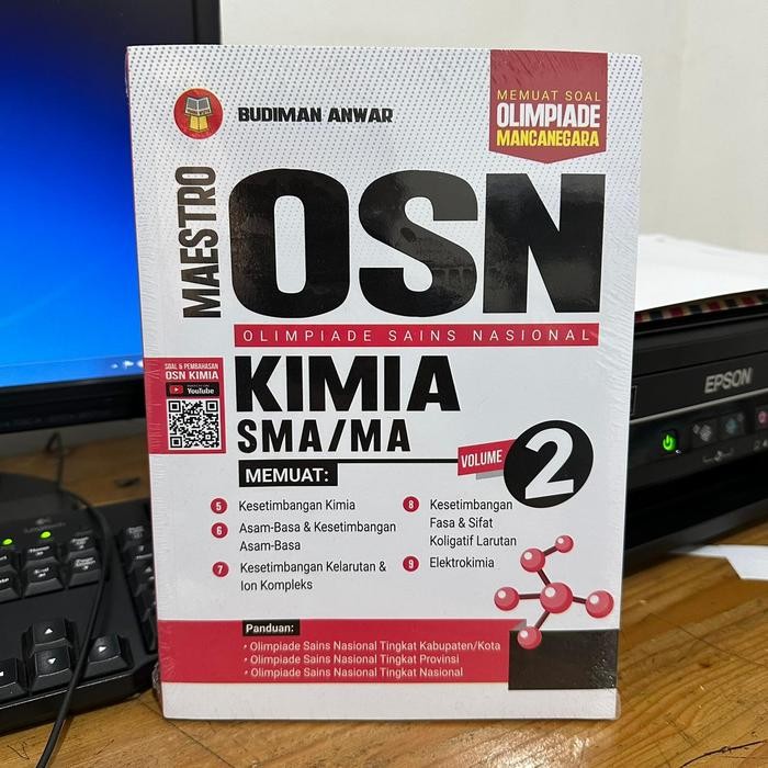 

Ready- Buku Olimpiade Kimia - Maestro Osn Kimia Sma/Ma Volume 2 - Yrama Widya