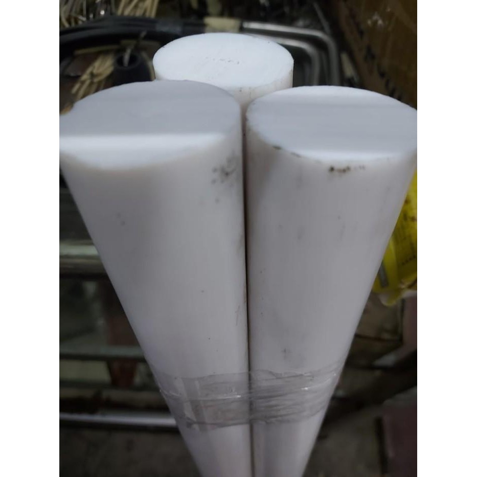 TEFLON PTFE BATANGAN ROD 50MM X 1 METER