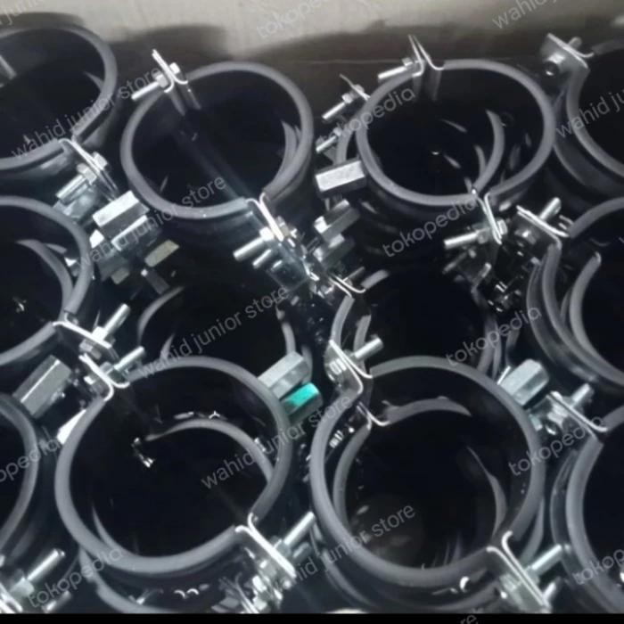 CLAMP HOLDER /KLEM GANTUNG HANGER CLAMP PIPA 4 INCI